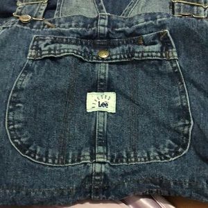 XL Lee Riveted Overall shorts